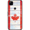 Canada Flag Light Wood Google Pixel 4a Skin